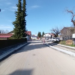 Baustelle Ortsdurchfahrt Ellhofen